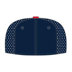 White/Navy/Red Hat Back