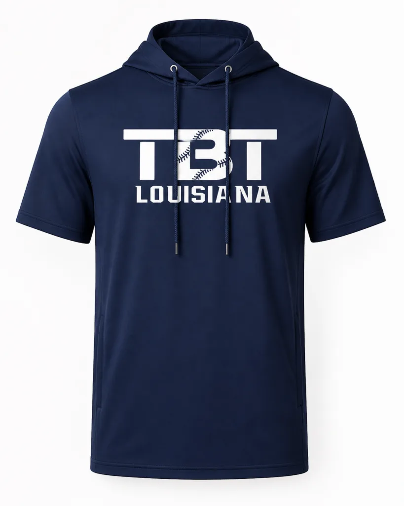 TBT Louisiana Short Sleeve Hoodie